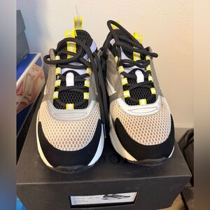 Dior Men's Sneakers - Black, Gray, Yellow